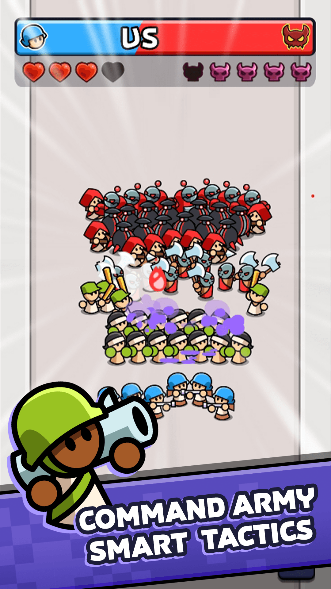 Pocket Battle Layout